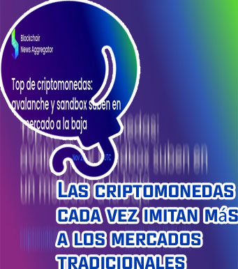 Mercado criptomonedas a la baja